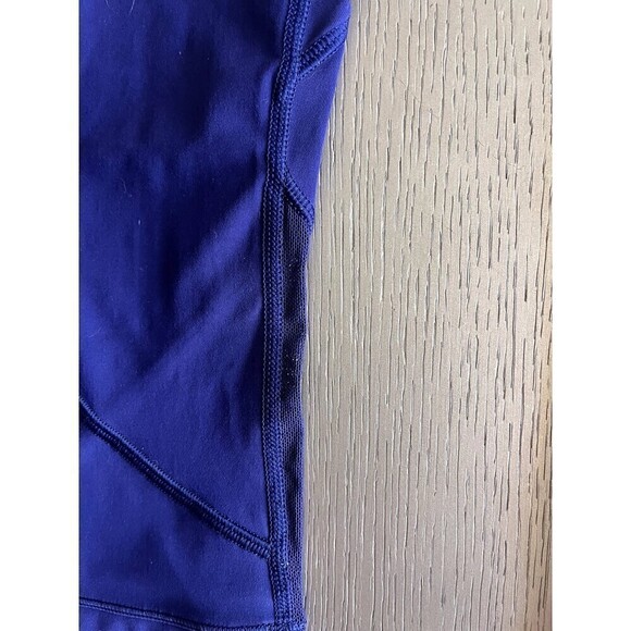 Lululemon Fast As Light Crops Size 4 - Emperor Blue - Brand New - Picture 9 of 12